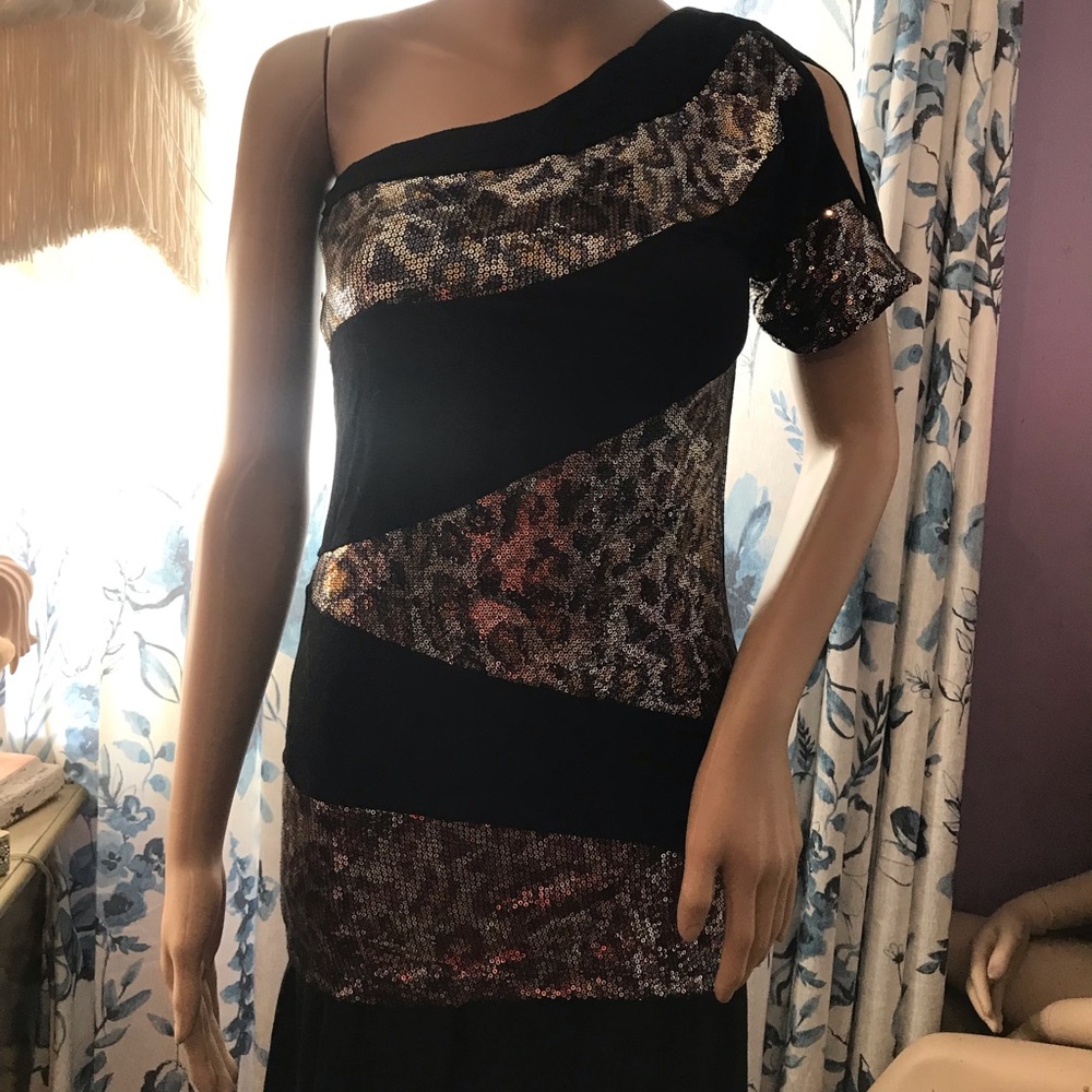 Dots Black/Tan Top